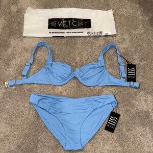 VETCHY - Aruba Bikini Baby Blue Set